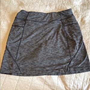 Athleta Gray Mini Pencil Skirt for Athletic Wear